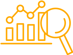Icon Datenanalyse - Grundlage von Betrieb und Wartung für Batteriespeicher