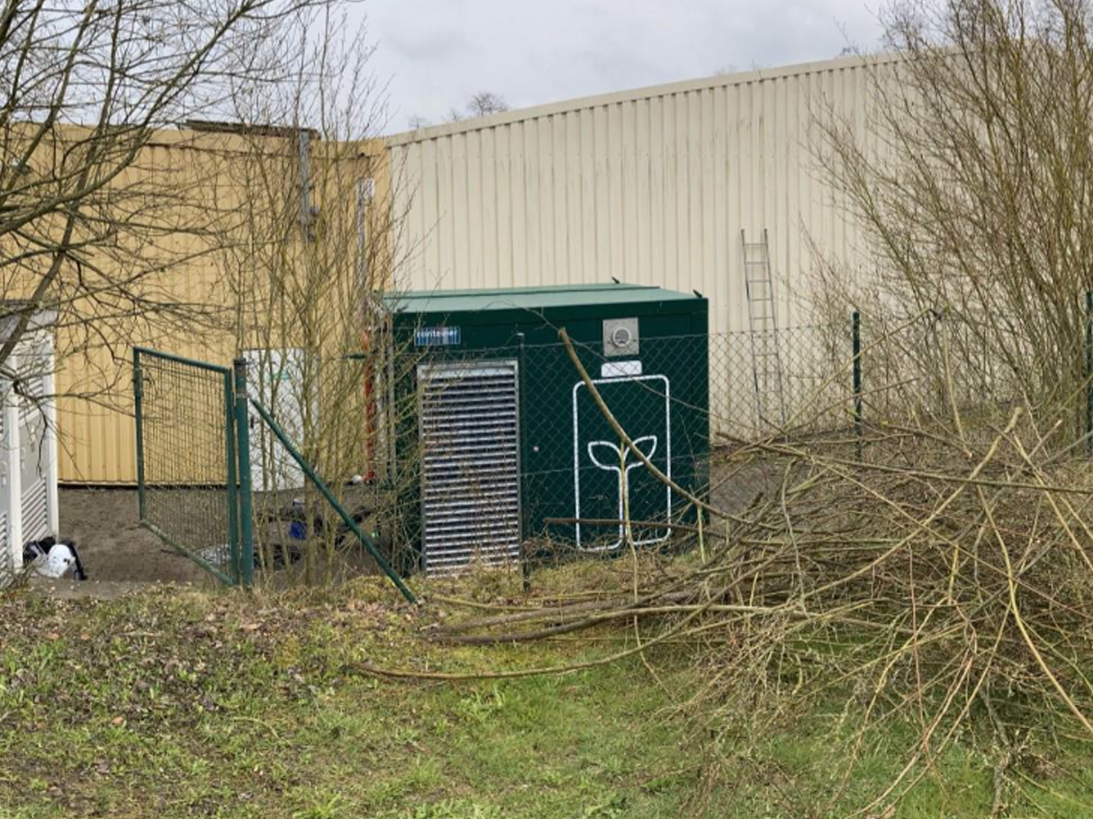 Batteriespeicher von EDF Renewables aus dem Projekt "Tanne"