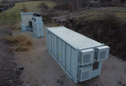 Batteriespeicher von TRICERA energy bei den Stadtwerken in Schneeberg